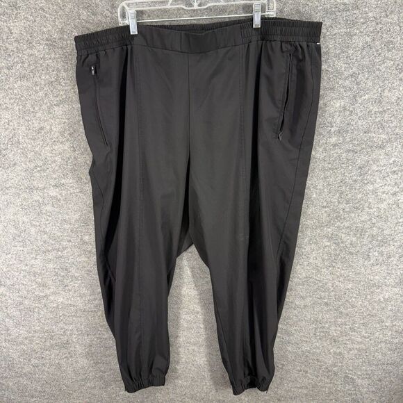 Old Navy Pants - Old  Navy Activewear Track Pants Women 3X Plus Black High Rise Skinny Stretch